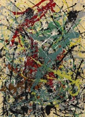 How much is a Jackson Pollock painting worth, and does its value change if it’s hung upside down?